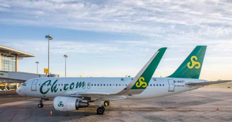 春秋航空喜迎百架飛機入列，雙12特惠機票9元起搶購